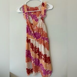 Elle Multicolor Floral Mini Dress